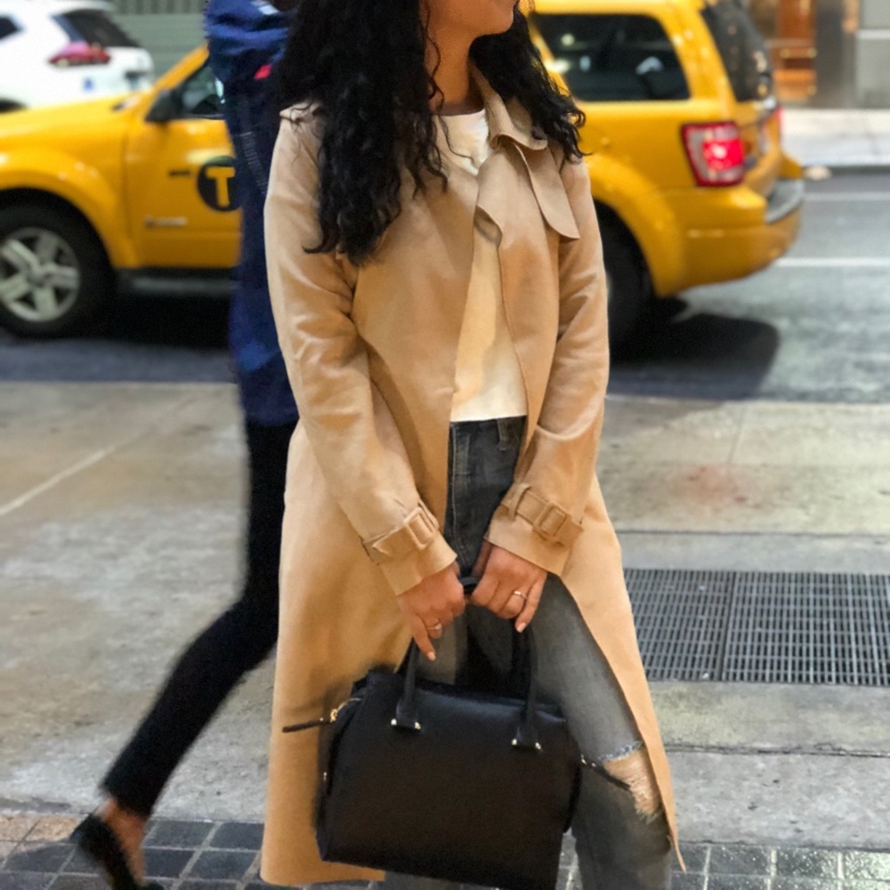 Beige coat